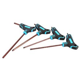 Handgereedschap T10/T15/T20/T25/T27/T30 Lange armster Torx Allen Hex sleutel sleutel sleutel zeshoek t type sleutels schroevendraaier stuurprogramma -thand