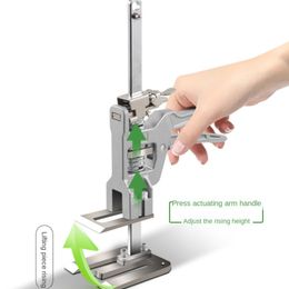 Handgereedschap Tegel Raiser Board Lifter Arbeidsbesparende arm Fijne aanpassingskastje Jack Multifunctionele gips bladreparatie Anti slip liftgereedschap