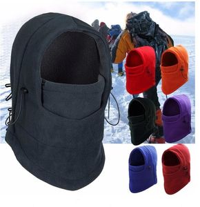 1000pcs Hand Tools Warm Cap Winter Men Women Hats Waterproof Thermal Fleece Balaclava Hat Hooded Neck Warmer Hiking Scarves wholesale