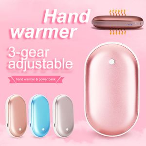 Banks d'alimentation plus chauds à main 5200mAh Mini PACK RECHARGable PAQUES USB Téléphone Chargeur Pocket Cartoon Electric Winter Heating Witer