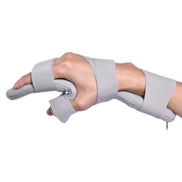 Attelle de correcteur de doigt fixe pour Fracture du poignet de la main, attelle pour personnes âgées, entraînement de réadaptation hémiplégique pour entorse 231226