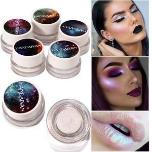 Marca HANDAIYAN, crema brillante de 5 colores, ilumina la Base de contorno, bronceadores, resaltadores, paleta de cara, resalta el maquillaje, belleza colorida