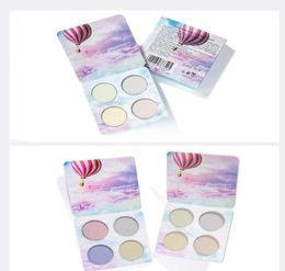 Handaiyan Chameleon Highlighter Palette Face Contaur Maquillaje destacado Bronzer Glow Aurora Shimmer Sala de ojos Cosmética Kit6127908