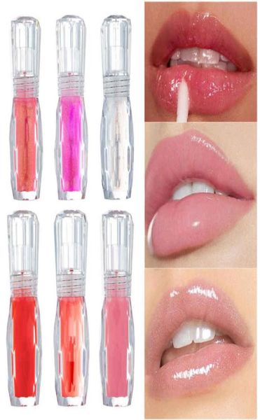 Handaiyan Lip Care Serum Liem Plumper réparateur hydratant Full Pump Lips Cosmetics Jelly 3D Volume clair Gloss à lèvres repulpant9189886