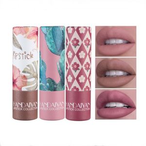 Handaiyan Matte Lipstick velvetines Rouge Pintalabios Colores Nutritivos Larga duración Natural Nude Red Matt Toda la venta Maquillaje Lady Lip Stick