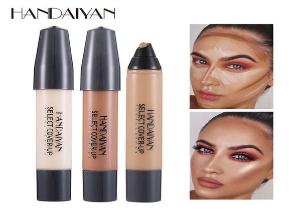 Handaiyan Select CoverUp Corpelleur stylo de maquillage de fond de teint durable Contour Stick Eye Cercles Dark Cream Face Corrector Cream7609134