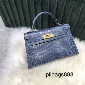 Sac à main crocodile cuir 7a de qualité sac femmes réalité couture de cire livraisonmxr18z95