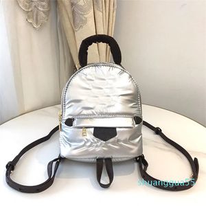 handtas Designer tas Bruin Goud Zilver Rugzak Kleine portemonnee Gewatteerde letters Ritssluiting Afneembare schouderriem Damesrugzak