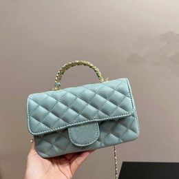 Bolso de diseñador bolso de mujer Totes bolso bandolera bolso vintage de alta gama diseño de cubierta mensajero prepucio bolso de cuero bolso de cadena de regalo de Navidad