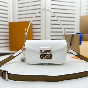 Bolso Bolsos de diseñador Mujer Swing Tote Bag Cuero genuino blanco S lock Hombro de lujo crossbody Bolsos de dama Bolso de moda para mujer de alta calidad