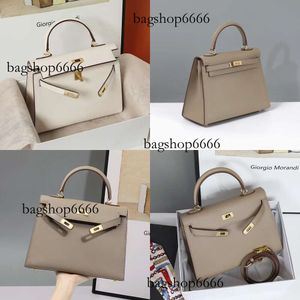 Handbag Designerhms High End Quality Keiliy Sac Sacer Togo Cow Hide Cuir Lychee Pattern Original Edition