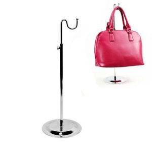 Handtas Display Stand Women Bags Display Rack Verstelbare metalen haken houder pruik pruiken hoed zijden sjaal kledingwinkel prop plank2133562