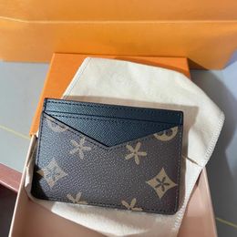 handtas M60166 Neo Card Holder Tote Hobo Portefeuilles luxe Designer Portemonnees van echt leer heren Cross Body Creditcard Clutch Bags Coin CardHolder Damesschoudertas