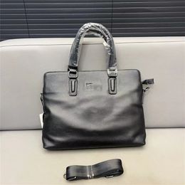 bolso maletín para hombre bolso para computadora portátil de diseñador Maletín de negocios versátil de lujo clásico Bolso cruzado casual Bolsas de mensajero maletín para documentos