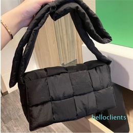 Bolso Bolsos de hombro Diseñador Luxurys Cross Body Tote Monedero Totes Mochila Check Plaid Carta de tartán Monedero Ropa de algodón Solapa para las axilas