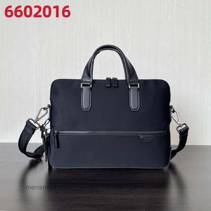 Handtas Tumiis One Harrison Men's Inital Travel Mens Series Slim Bag aktetas Casual Designer Shoulder Business Backpack 6602016D ZEG2