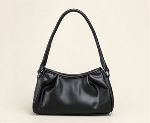 Bolsos de mano bolso de nube retro de cuero suave bolso de un solo hombro bolsos de axila para mujer bolsos cruzados para mujer