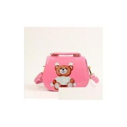 Handtassen Designer Jelly Messenger Bag voor kinderen Stijlvolle Shoder-handtas voor babymeisjes Peuterportemonnee Meisjes Mini Candy Colour-tassen Drop Delivery Ma Dhbxs