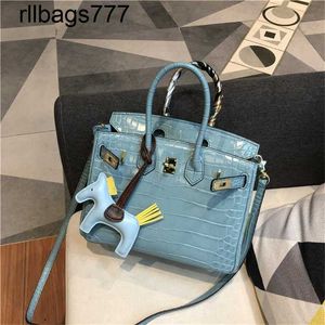 Sacs à main designers en cuir sacs Bk Sacs Alligator Filo pour femmes Slinting Versatile Handbag atmosphère Lock grande capacité