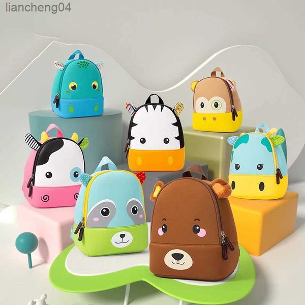 Bolsos Moda Niños Mochilas escolares 3D Biomimético Animal Mochila para niños Kindergarten Niños y niñas Mochilas escolares Mini mochila Bolsa para libros