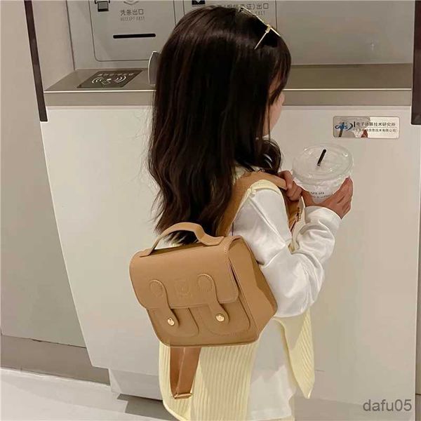 Bolsos Moda Niños Mochila Niños Niñas Niños Mochila Escolar Oso de cuero Mochilas para bebés Bolsas para niños 5 colores R231023