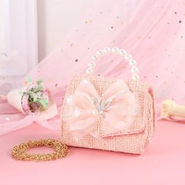 Sacs à main filles princesse sac à bandoulière mignon enfants dentelle sacs à main et sacs à main Kawaii bébé pièce pochette enfant en bas âge sac à main cadeau 231031