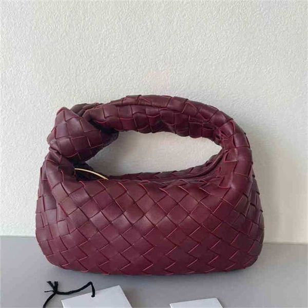 Sacs à main Jodie Bag Designer Venetasbottegas Génération Mini Tissé Original En Peau De Mouton Noué Hobo Sous Les Bras En Cuir Véritable 9y69