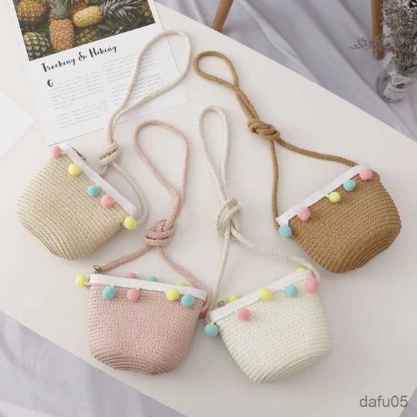 Sacs à main petite boule colorée enfants fille sac à bandoulière marguerite fleur sac enfants clés porte-monnaie mignon princesse Mini sac à main