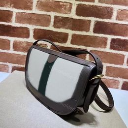 Bolsos de diseñador de lujo Bolsos de hombro bolso para hombre pecho Satchel Monedero bolso mujer Clásico vintage Moda Crossbody Bolso hombre Retro Casual Lona bolso de cuero marrón