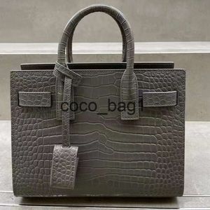 Sacs à main sac de jour sacs de créateurs en relief crocodile en cuir brillant de luxe