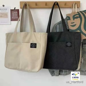 Handtassen vrouwen canvas draagtas stevige kleur ontwerper dames casual handtas schoudertas grote capaciteit katoen herbruikbaar winkel strandtas