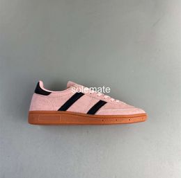 Handball Spezial Navy Gum Scarlet Aluminium Core Noir Clear Pink Arctic Night Light Jaune Marron Hommes Femmes Chaussures Casual avec