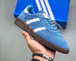 Handball Spezial Navy Chaussures de course Femme Hommes Presque Jaune Noir Gris Marron Gomme Bleu Clair Blanc Arctic Night Clear Rose Baskets ab