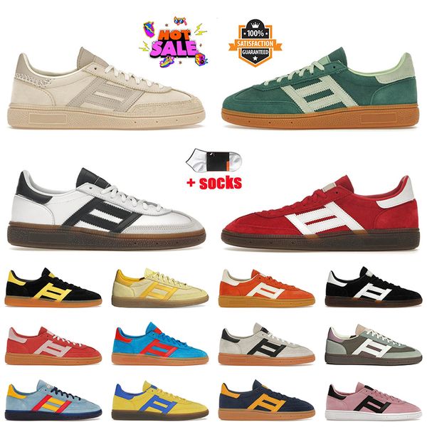 Handball Spezial Chaussures Designer Casual Entraîneurs Vegan Cloud Blanc Noir Gum Pays de Galles Bonner Poney Léopard Nylon Marron Rose Vert Femmes Hommes Baskets De Sport Plat 36-45