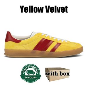 Handball avec boîte Spezial Gazelle Designers Casual Chaussures Hommes Jaune Noir Gris Rouge Clair Marron Bleu Blanc Rose Hommes Femmes Entraîneur Sports de plein air 36-45 k9