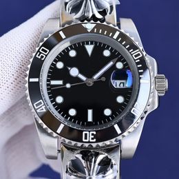 Handgesneden horloge Automatische mechanische herenhorloges 40 mm saffier gesneden bandhorloge Waterdicht 904L roestvrij staal Montre de Luxe
