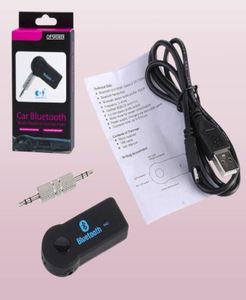 Handenvrij Draadloos 3,5 mm Aux o Auto Bluetooth Edup v 3.0 Fm-zender Stereo Muziekontvanger A2dp Multimedia-ontvanger Adapter Auto Car1724911