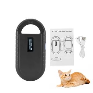 Handheld 134.2kHz 125kHz Dierlijke RFID-lezer Pet Cat Dog Microchip Scanner FDX-B Glass Chip USB/Bluetooth-taglezer met tags
