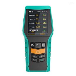 Testeur de qualité de l'air portable analyseur de gaz professionnel détecteur de smog/poussière/formaldéhyde moniteur de compteur de CO2 123/126/128S