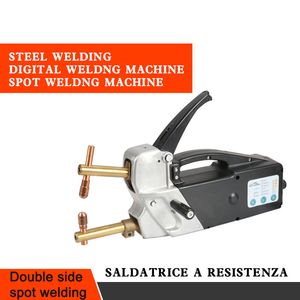 Handheld dubbelzijdige plek lasser machine draagbare lichaamslassen reparatie plaat metaalgereedschap