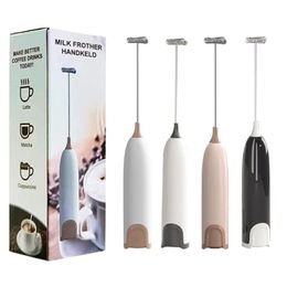 Handheld Electric Milk Frother Kitchen Froth Maker Mini Blender Egg Beater Electric Blender Coffee Milk Stirrers Frother For Matcha/Hot Chocolate/Cappuccino