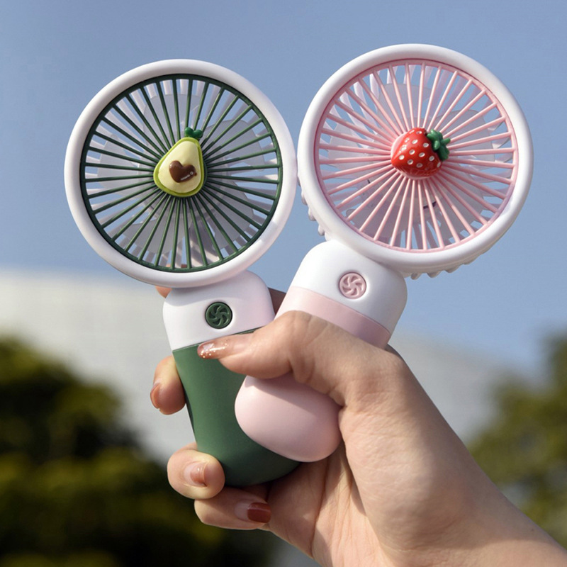 Handheld Mini Fan Tragbare USB Aufladung Praktische Kreative Kleine Fans Katapult Tasche Hand Fan Geschenk