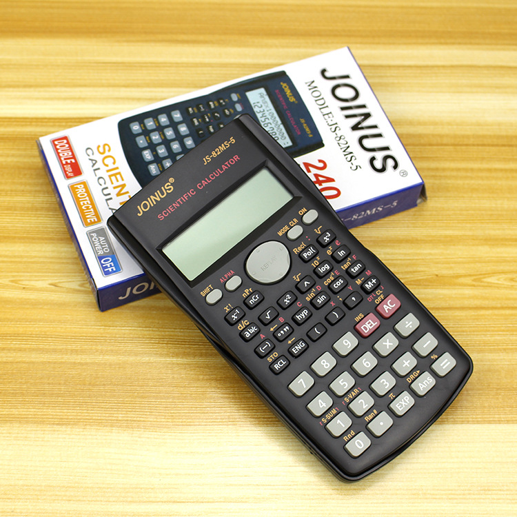 Handheld Multi-Function 2 Line Display Calculadora Científica 82ms - Uma calculadora multifuncional portátil para matemática