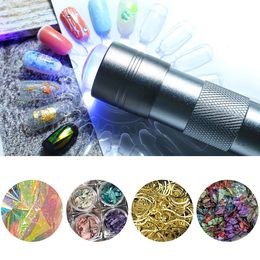 Handheld Nail Art UV Pers Lichtlamp met Jelly Silicone Stamper Hoofd Stamp Poolse Print Draagbare Sneldrogere Tool Gratis DHL