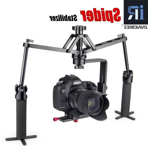 Freeshipping Handheld Spider estabilizador video steadicam Rig para cámara DSLR Canon 5D2 5D Mark III 70D Videocámara Mecánica Steadycam Occab