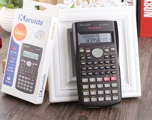 Handheld Student Scientific Calculator 2 Line Display 82MS Draagbare Multifunctionele Calculator voor Wiskunde Lesgeven