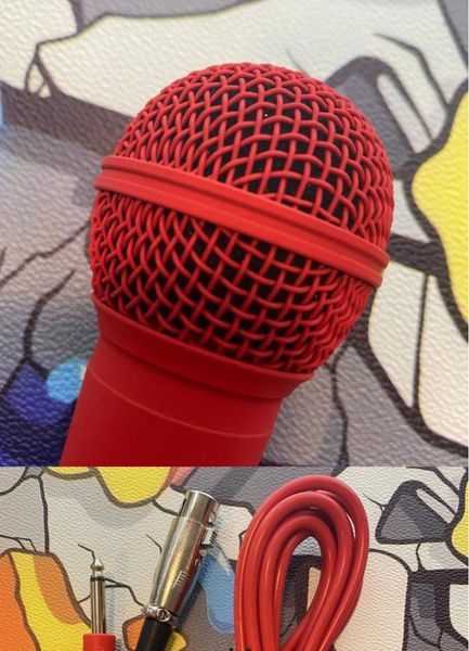 MICROPHONE VOCAL portatif de bonne qualité à collectionner avec boîte KTV avec haut-parleur micro Microfono haut-parleur lecteur de karaoké portable # 692