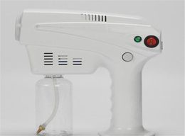 Handheld Wireless Electric Nano Atomisatie Desinfectie 10W Spray Gun 250 ml Blue Ray Krachtige Sanitator Spray Machine DHL 1818281