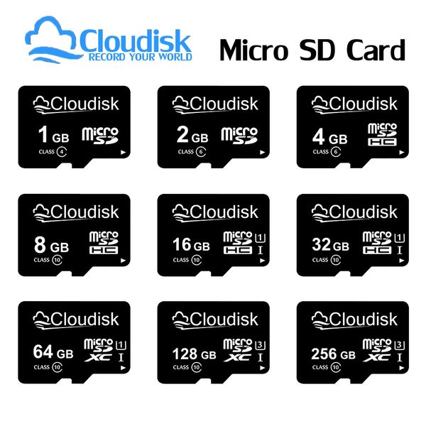 Tarjeta Micro SD Cloudisk 1GB 2GB 4GB 8GB 16GB 32GB 64GB 128GB Tarjeta de memoria