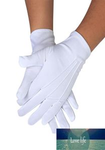 Zakdoek Etiquette Receptie Witte Handschoenen Heren Dames Smoking Parade Obers Erewacht Arbeidsverzekering Lange Vinger Formeel Drive4461375